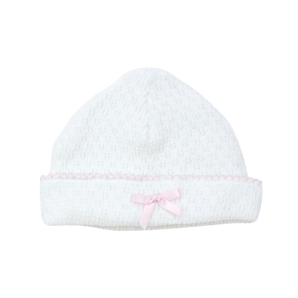 pink paty baby beanie