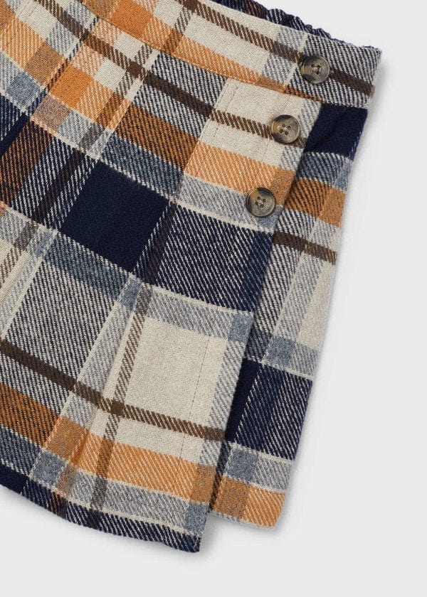 Mayoral Usa Inc Mayoral Plaid Skort in Navy for Girls - Little Miss Muffin Children & Home