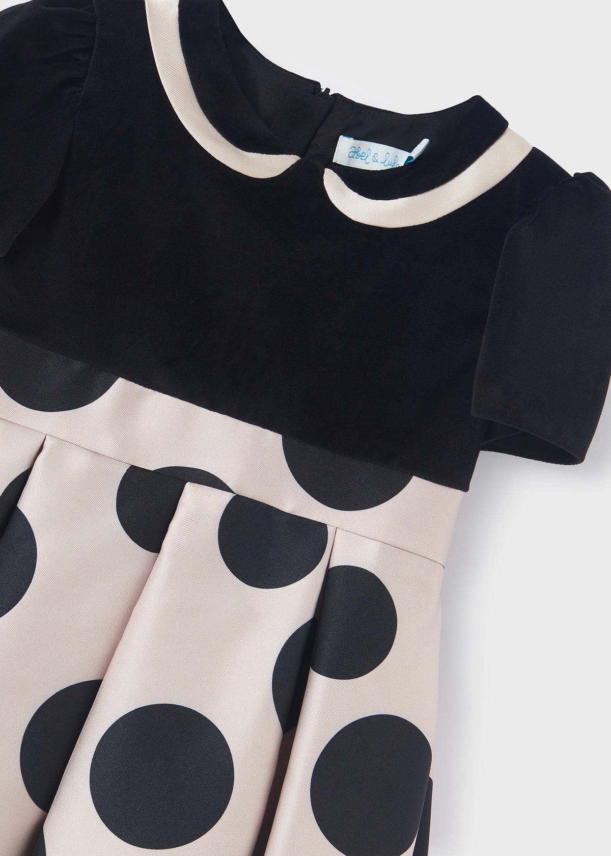 Abel & Lula Abel & Lula Polka Dot Mikado Dress - Little Miss Muffin Children & Home