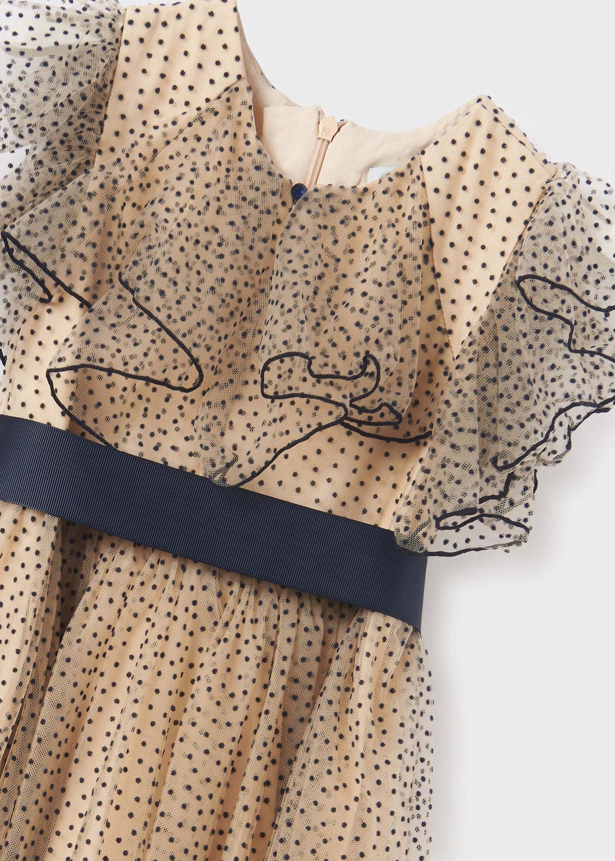 Abel & Lula Abel & Lula Polka Dot Tulle Dress - Little Miss Muffin Children & Home