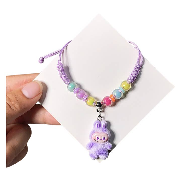 purple bracelet