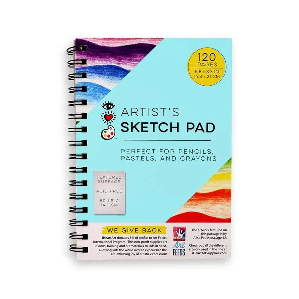 kid artist 100 page sketch pad