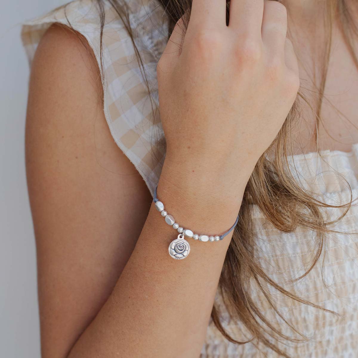 My Saint My Hero Little Saints Bracelet St Terese Of Lisieux - Silver - Little Miss Muffin Children & Home