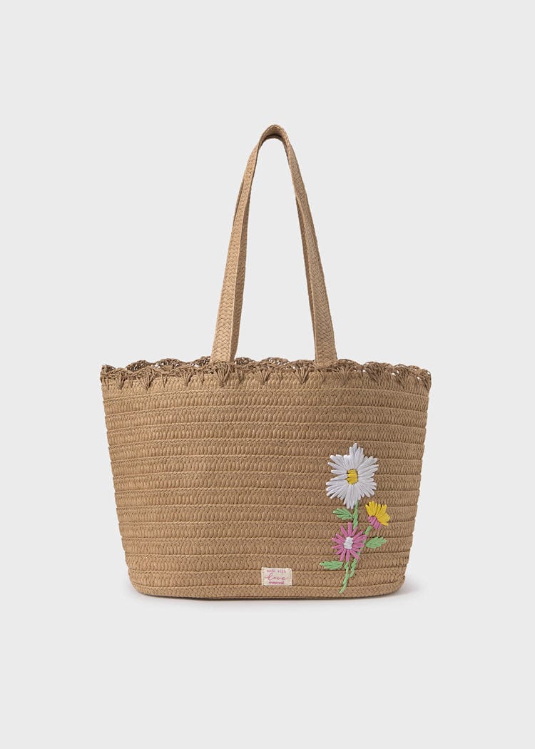 Mayoral Usa Inc Mayoral Straw Beach Bag - Little Miss Muffin Children & Home