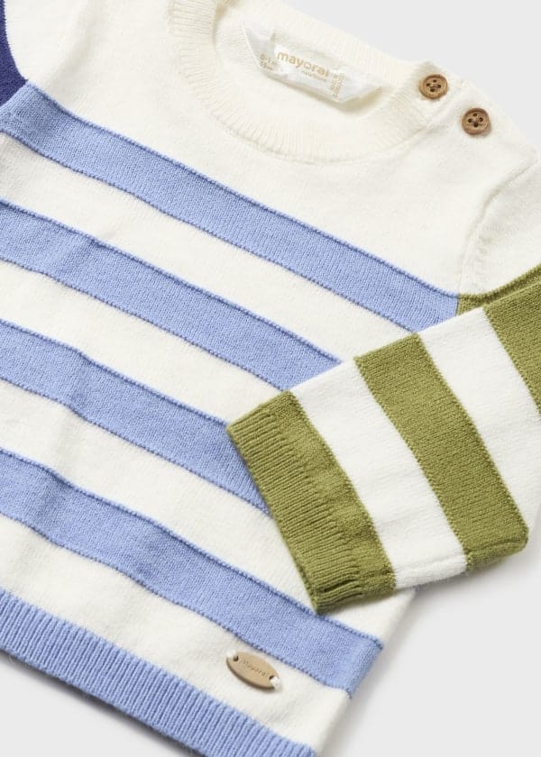Mayoral Usa Inc Mayoral Striped Sweater - Little Miss Muffin Children & Home