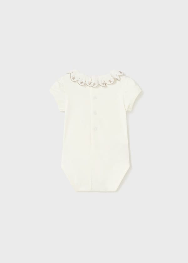 Mayoral Usa Inc Mayoral Petal Collar Onesie - Little Miss Muffin Children & Home