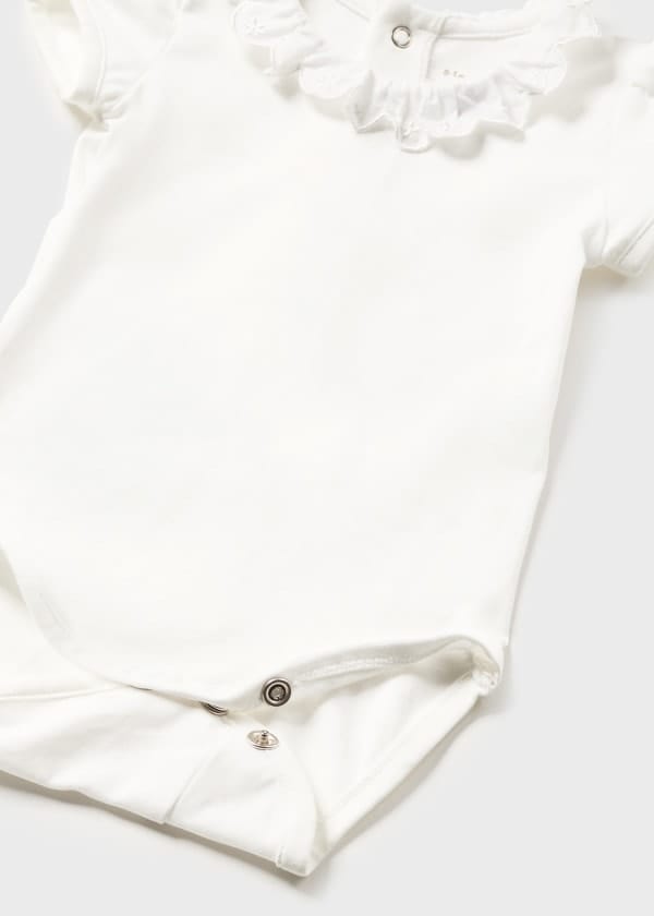 Mayoral Usa Inc Mayoral Petal Collar Onesie - Little Miss Muffin Children & Home