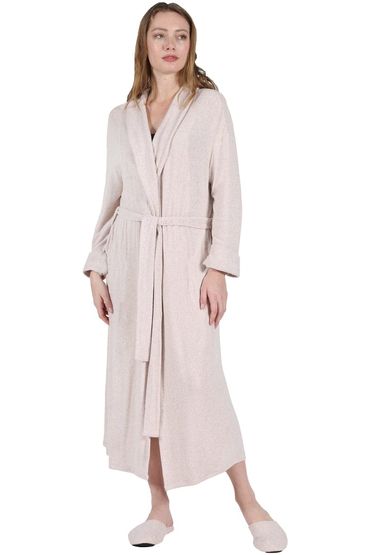 taupe wrap robe