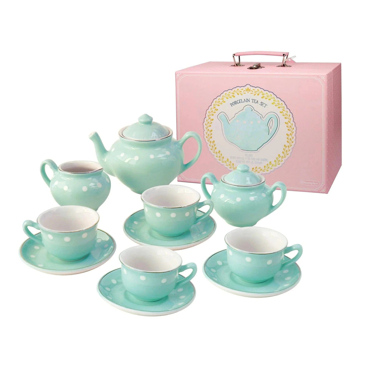kids porcelain tea party set