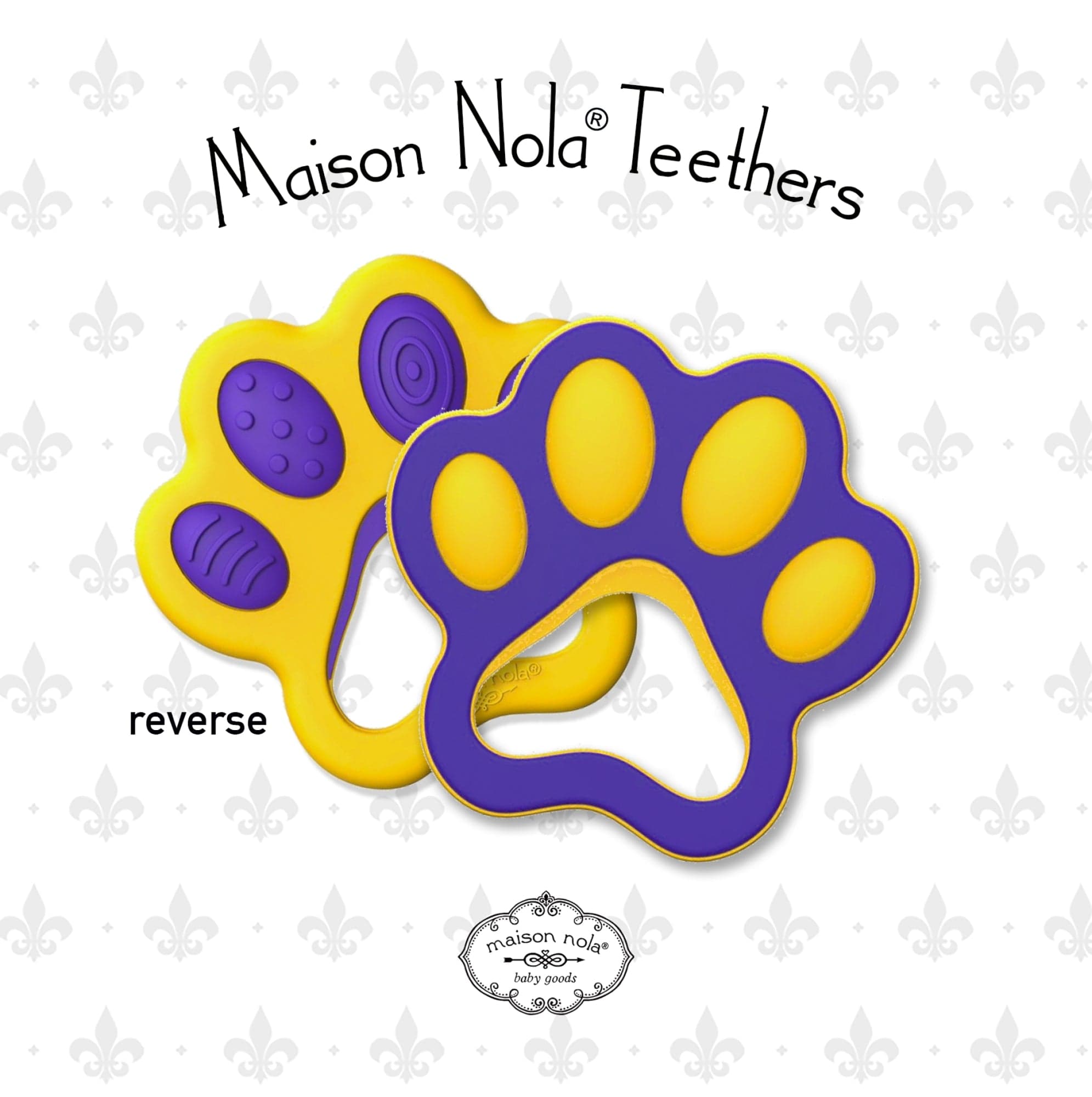 Maison Nola Maison Nola Tiger Paw Teether - Little Miss Muffin Children & Home