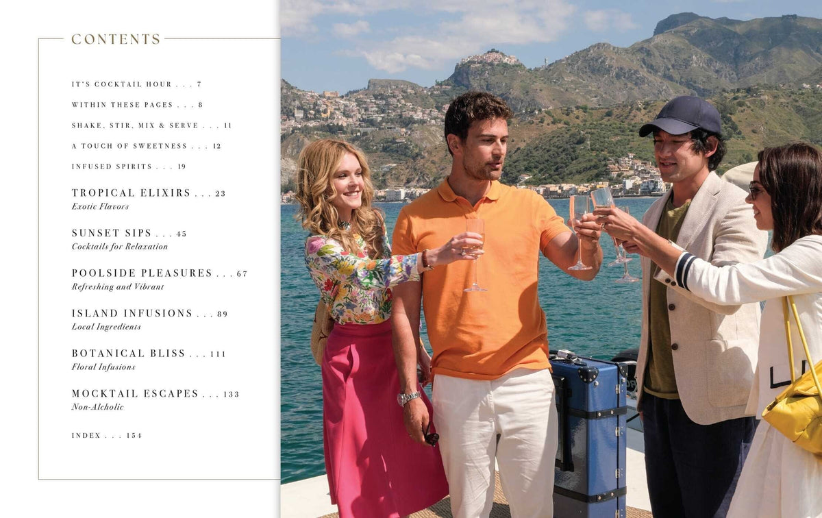 Simon & Schuster The White Lotus Official Cocktail Collection - Little Miss Muffin Children & Home