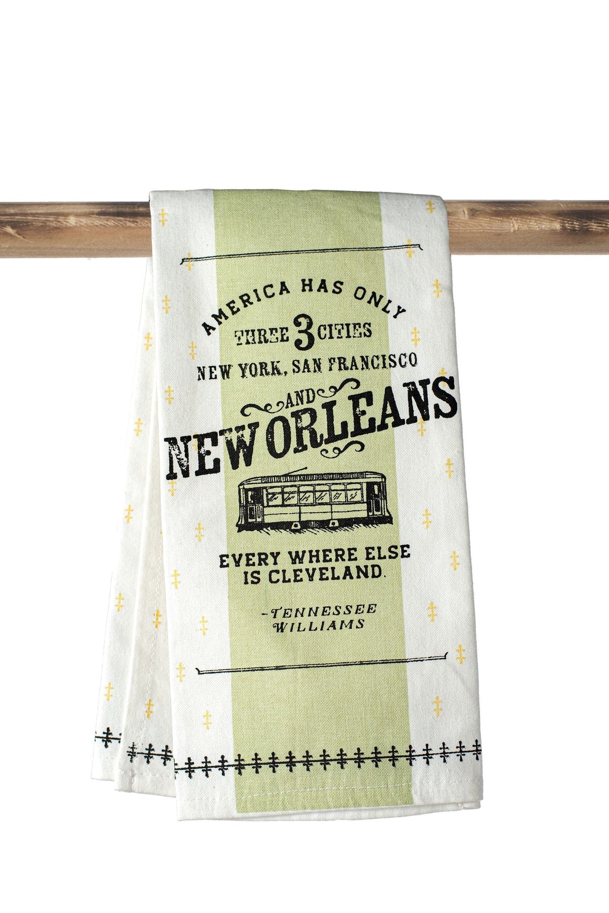 The Parish Line The Parish Line New Orleans Three Cities Kitchen Towel - Little Miss Muffin Children & Home