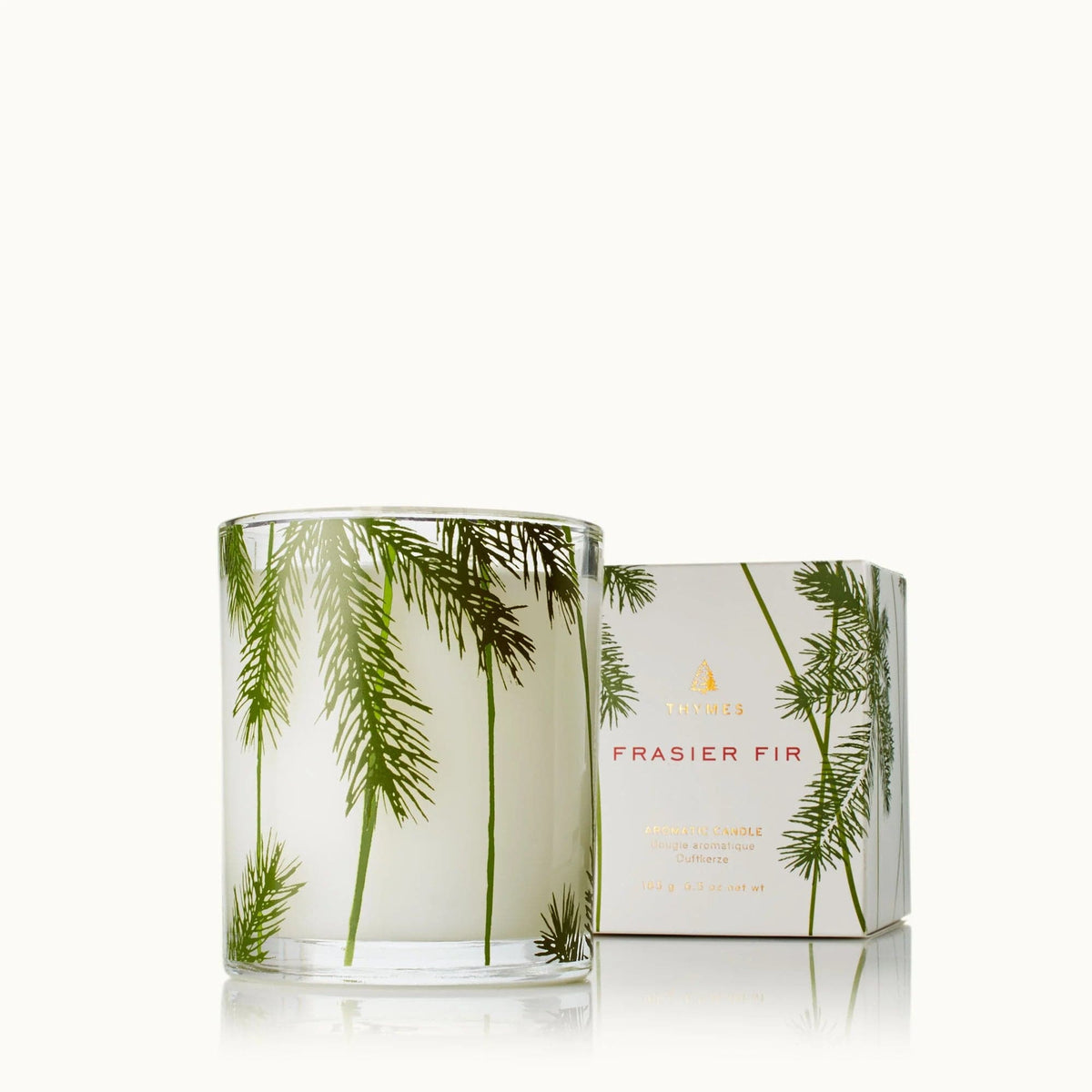 Thymes Thymes Frasier Fir Poured Candle, Pine Needle Design - Little Miss Muffin Children & Home
