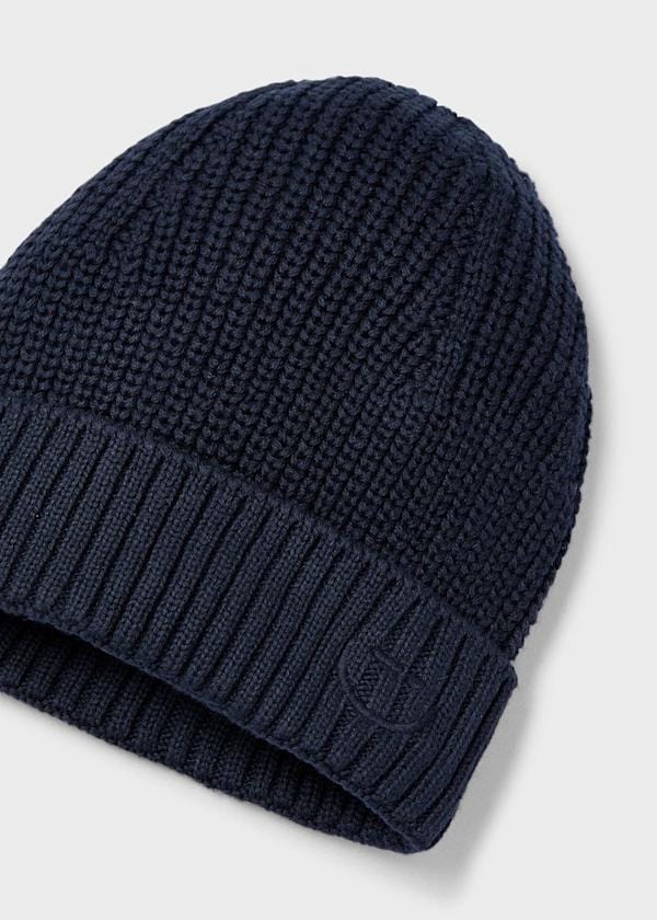 Mayoral Usa Inc Knit Beanie Hat in Navy - Little Miss Muffin Children & Home