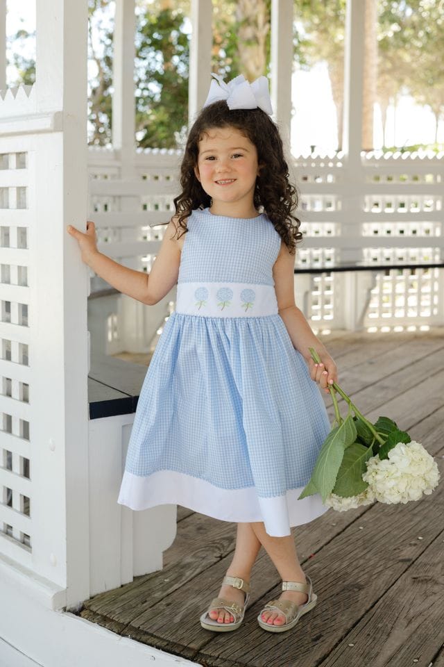 Bailey Boys Blue Belle Dress - Little Miss Muffin Children & Home