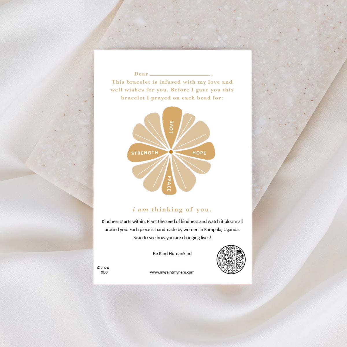 My Saint My Hero My Saint My Hero Well Wishes Spiritual Bouquet, Black/Gold - Little Miss Muffin Children & Home