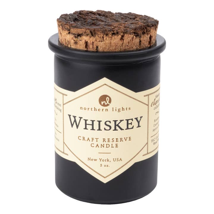 5oz whiskey candle