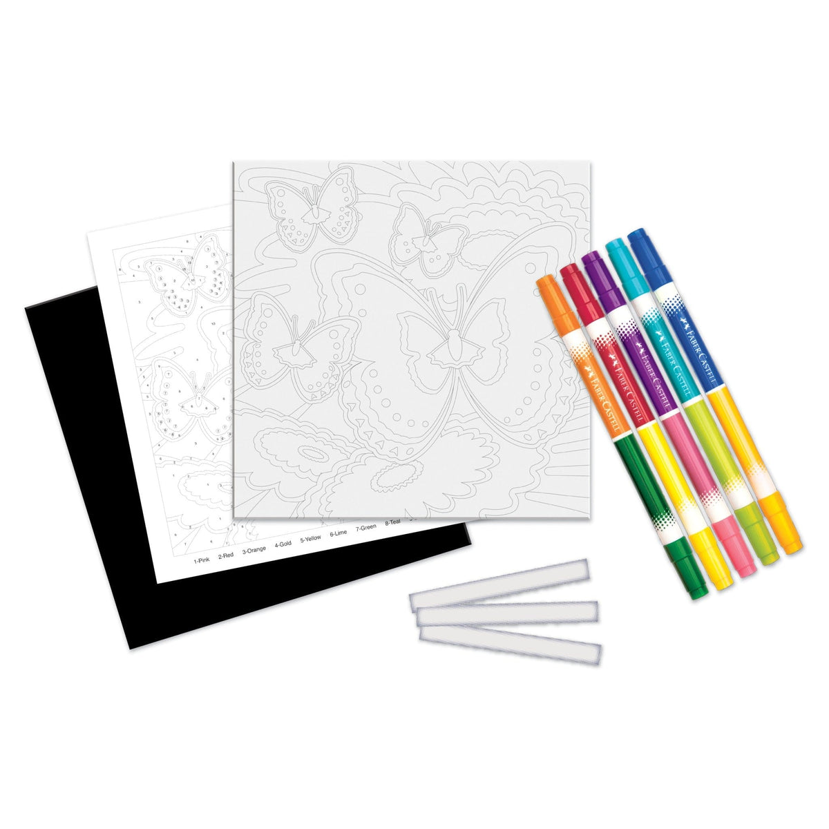 Faber Castell Faber Castell Color By Number Bloomin' Butterflies - Little Miss Muffin Children & Home