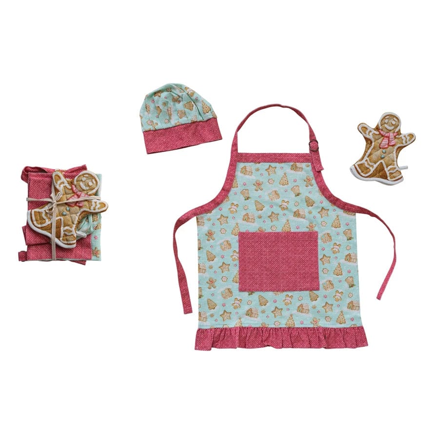 Tiny Chef Toy Oven Mitt & Apron Pattern