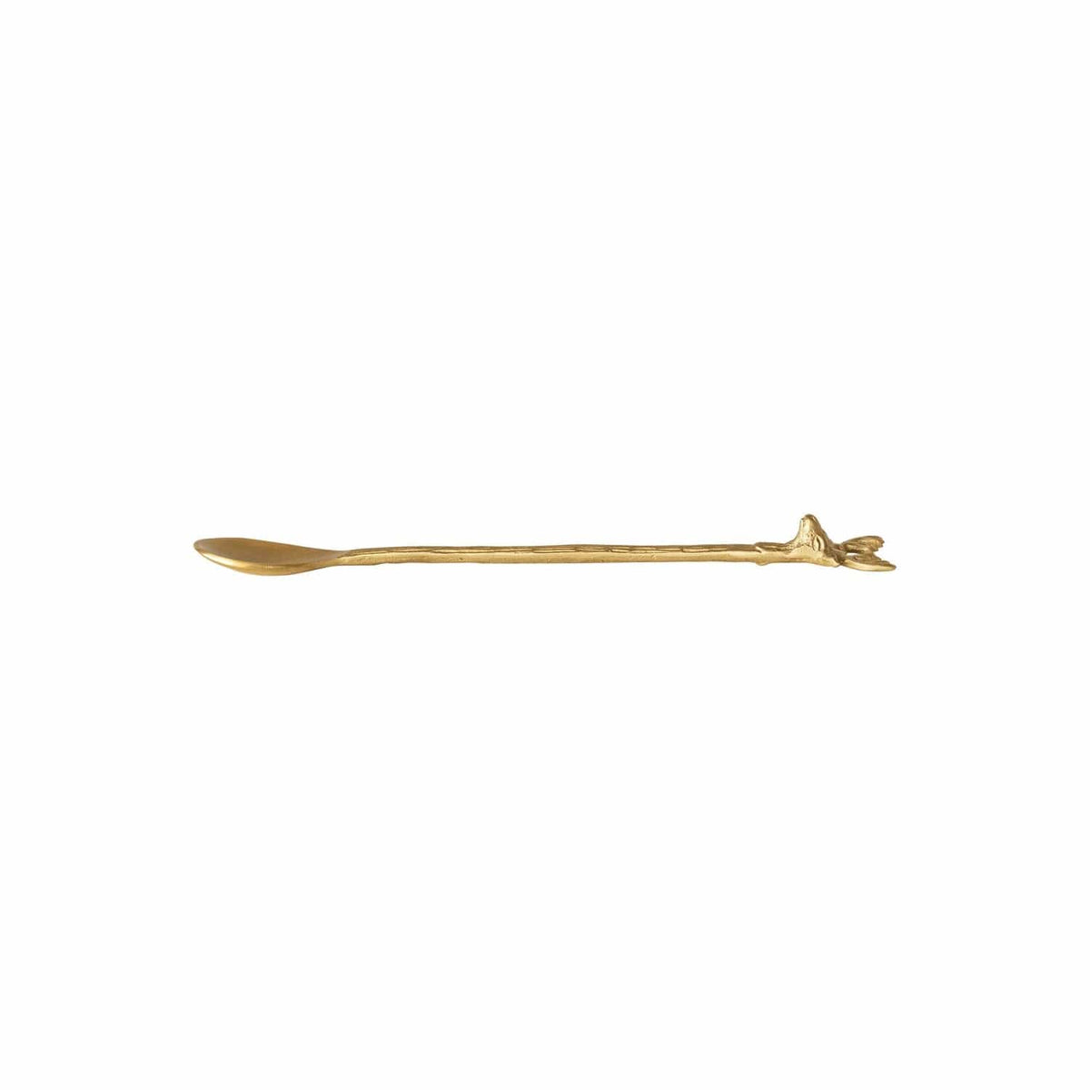 Creative Co-op Creative Co-op Brass Cocktail Spoon with Reindeer Handle - Little Miss Muffin Children & Home