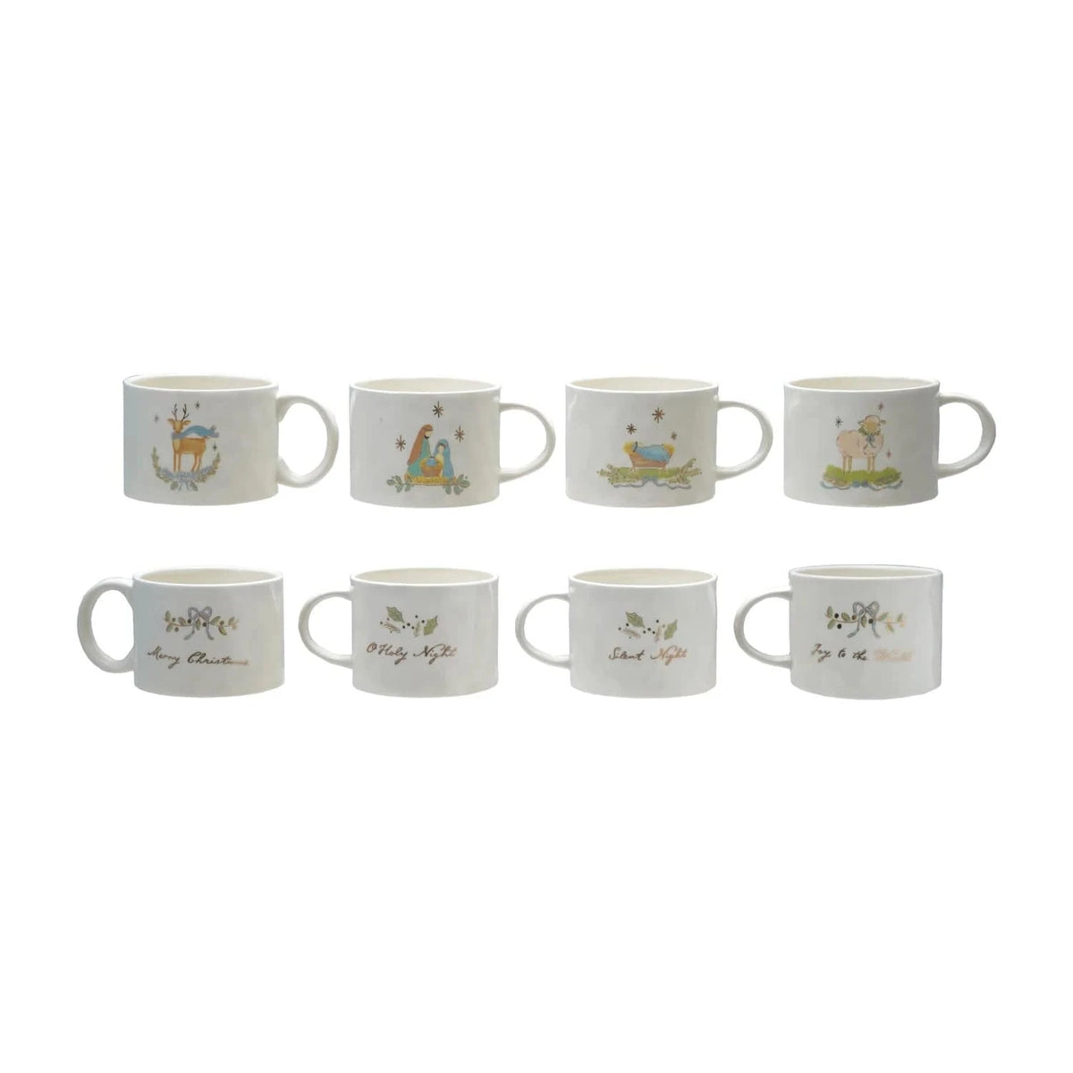 holiday christmas mugs