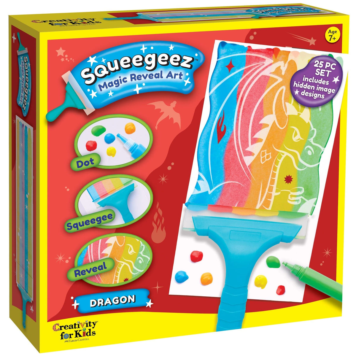 Faber Castell Faber Castell Magic Reveal Squeegee Art Dragon - Little Miss Muffin Children & Home