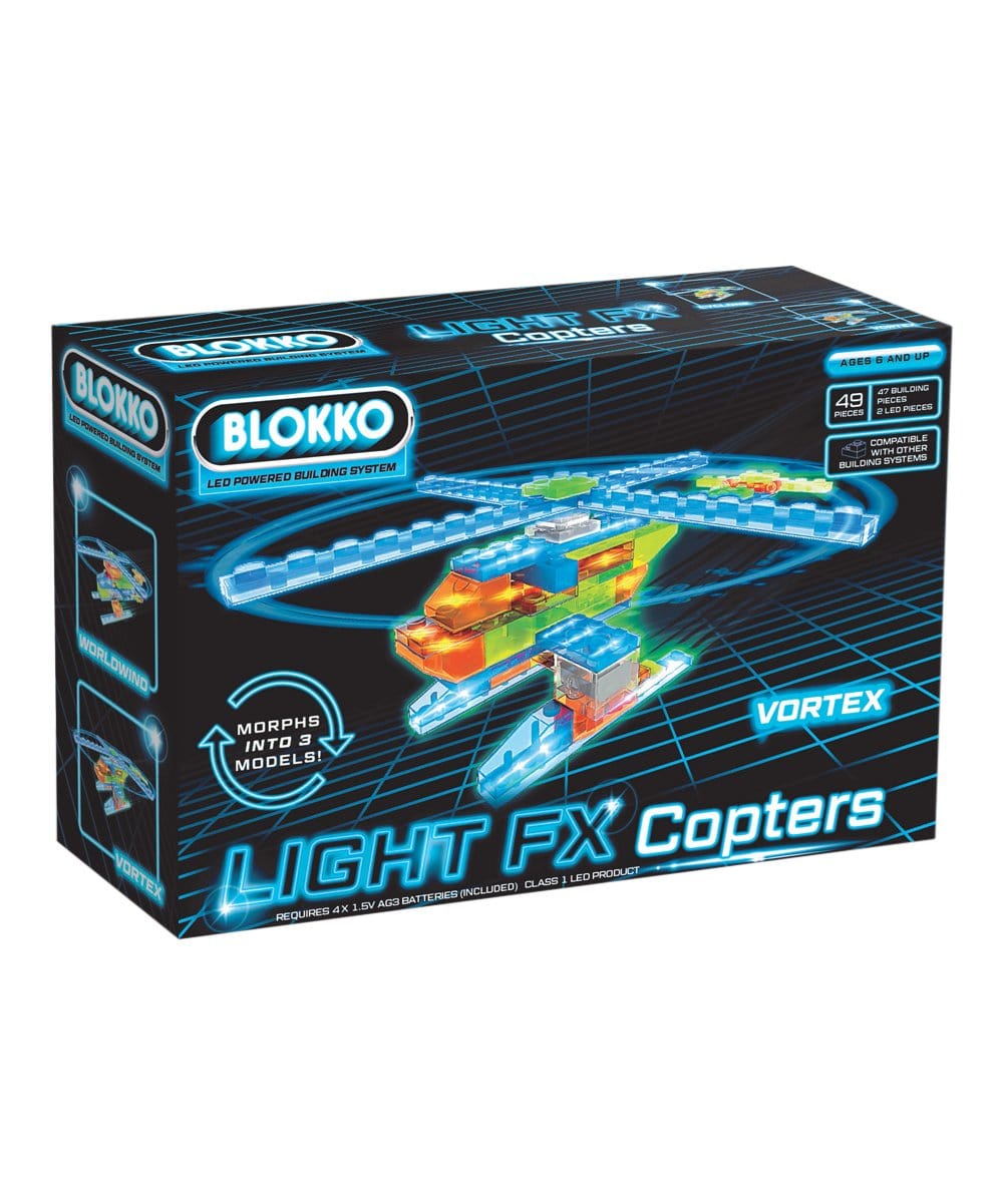 Anker Play Products Anker Play Products Blokko Light FX 3 In 1 Copters - Little Miss Muffin Children & Home