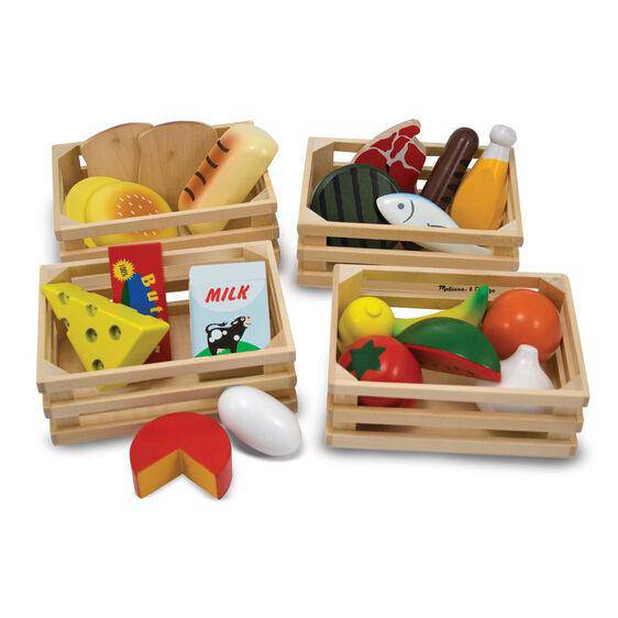 Melissa & Doug - Melissa & Doug Food Groups Wooden Play Set - Little Miss Muffin Children & Home