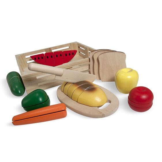 Melissa & Doug Melissa & Doug Wood Food Cutting Set - Little Miss Muffin Children & Home