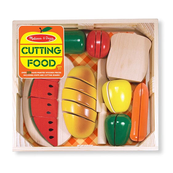 Melissa & Doug Melissa & Doug Wood Food Cutting Set - Little Miss Muffin Children & Home