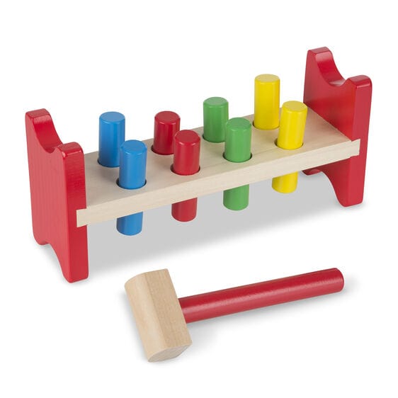 Melissa & Doug Melissa & Doug Pound A Peg - Little Miss Muffin Children & Home