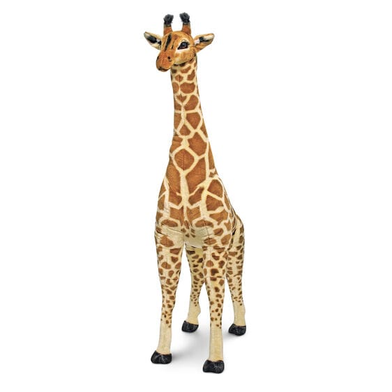 Giraffe Stuffed Toy, Yellow Spotted Plush Giraffe