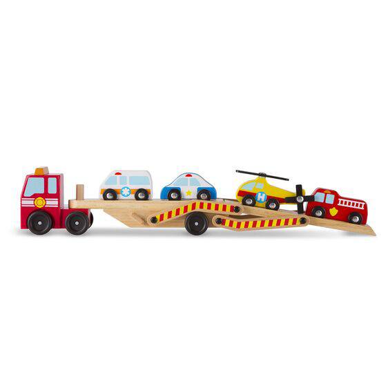 Melissa & Doug - Melissa & Doug Emergency Vehicle Carrier - Little Miss Muffin Children & Home