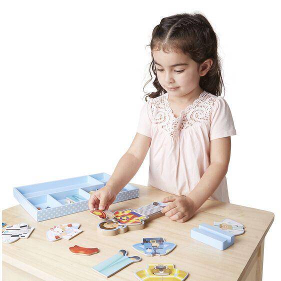 Melissa & Doug - Melissa & Doug Julia Magnetic Dress-Up - Little Miss Muffin Children & Home