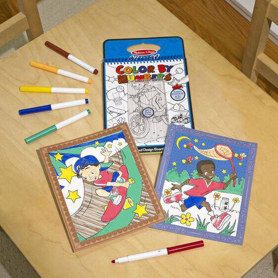 Melissa & Doug - Melissa & Doug Color by Numbers - Little Miss Muffin Children & Home