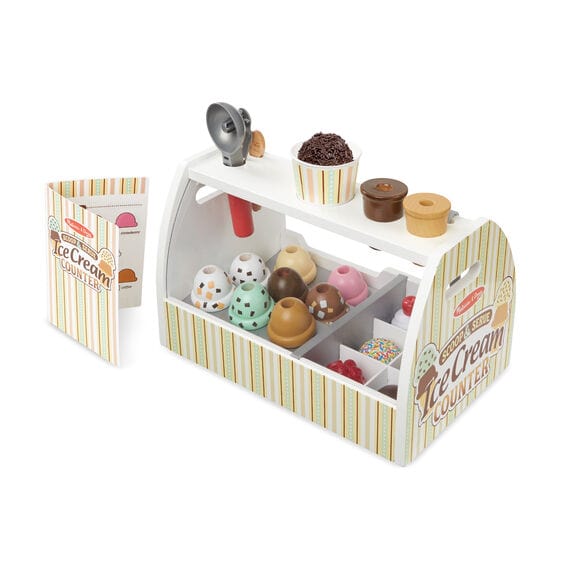 Melissa & Doug Melissa & Doug Scoop & Serve Ice Cream Counter - Little Miss Muffin Children & Home