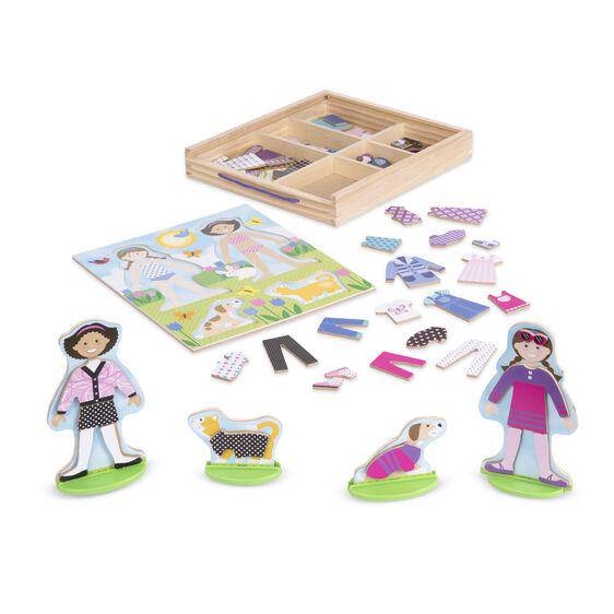 Melissa & Doug - Melissa & Doug Best Friends Magnetic Dress-Up Play Set - Little Miss Muffin Children & Home