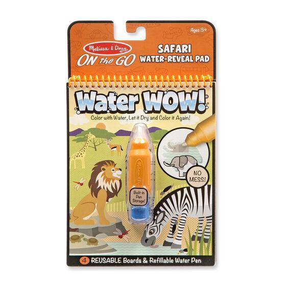 Melissa & Doug - Melissa & Doug Water Wow! Safari Water Reveal Pad - Little Miss Muffin Children & Home