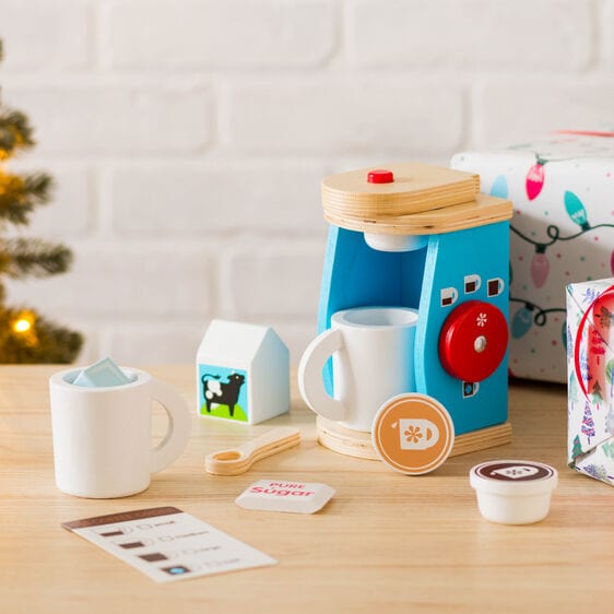 Melissa & Doug Melissa & Doug Wood Brew & Serve Coffee - Little Miss Muffin Children & Home