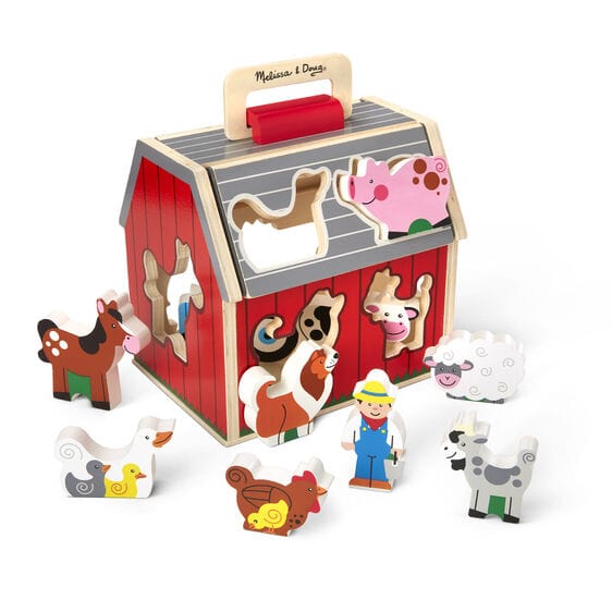 MELISSA & DOUG Melissa & Doug Take Along Sorting Barn - Little Miss Muffin Children & Home
