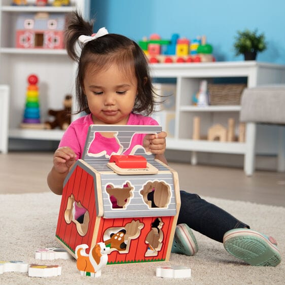 MELISSA & DOUG Melissa & Doug Take Along Sorting Barn - Little Miss Muffin Children & Home