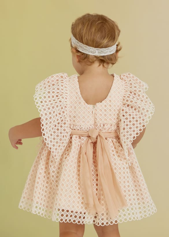 Abel & Lula Abel & Lula Embroidered Dress - Little Miss Muffin Children & Home