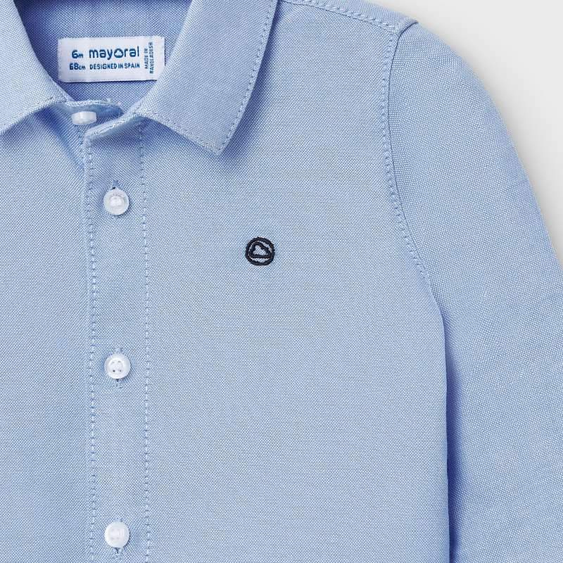 Mayoral - Mayoral Long Sleeve Oxford Shirt for Baby Boy - Little Miss Muffin Children & Home