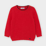 Mayoral - Mayoral Baby Boy Basic Sweater in Red - Little Miss Muffin Children & Home