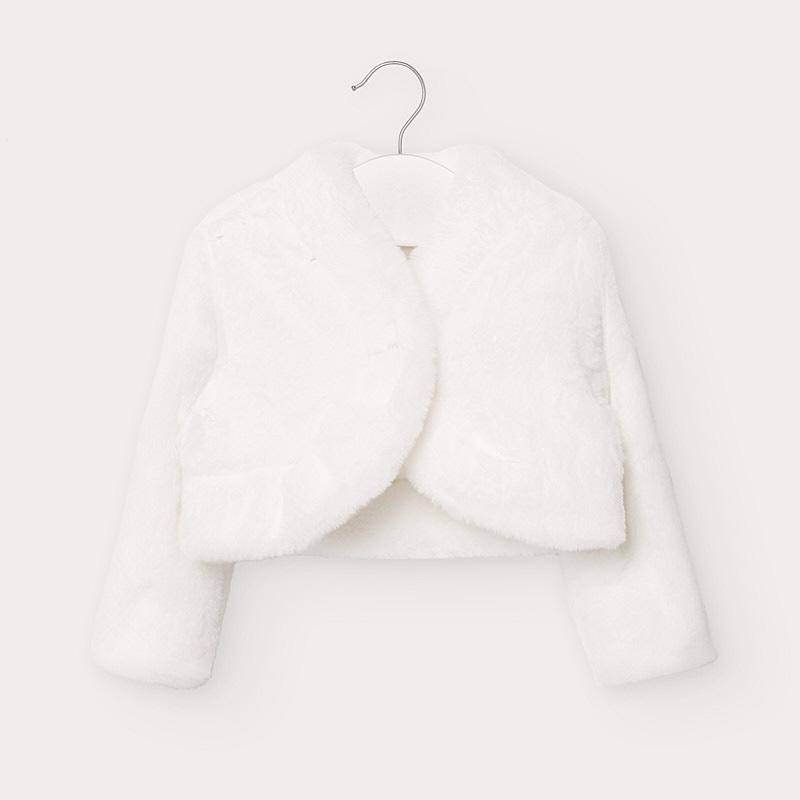 Mayoral - Mayoral Furry Cardigan for Baby Girl - Little Miss Muffin Children & Home