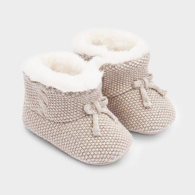 Mayoral - Mayoral Knitted Booties for Newborn Boy - Little Miss Muffin Children & Home
