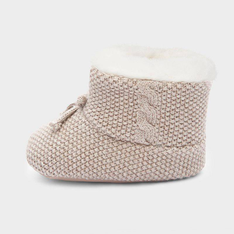 Mayoral - Mayoral Knitted Booties for Newborn Boy - Little Miss Muffin Children & Home