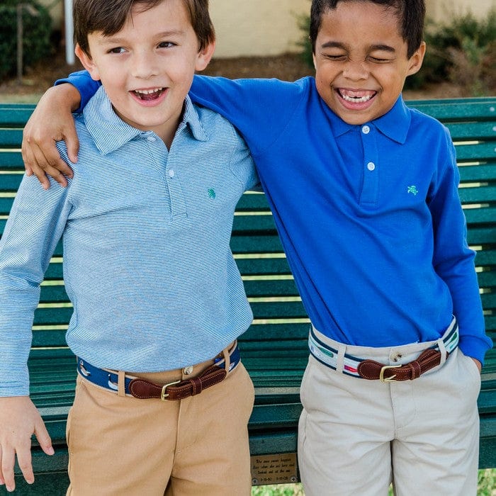 BAILEY BOYS Bailey Boys Harry Long Sleeve Polo - Little Miss Muffin Children & Home
