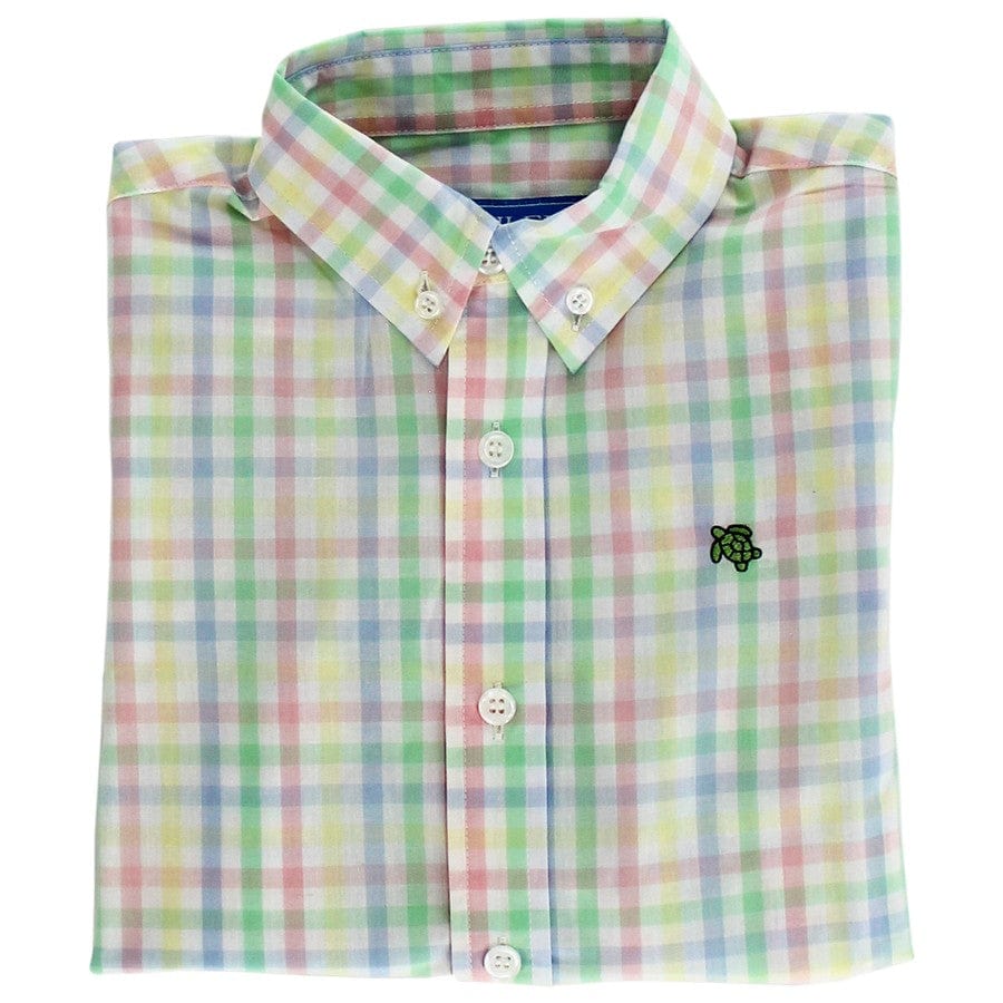 Bailey Boys Bailey Boys Roscoe Button Down Shirt - Little Miss Muffin Children & Home