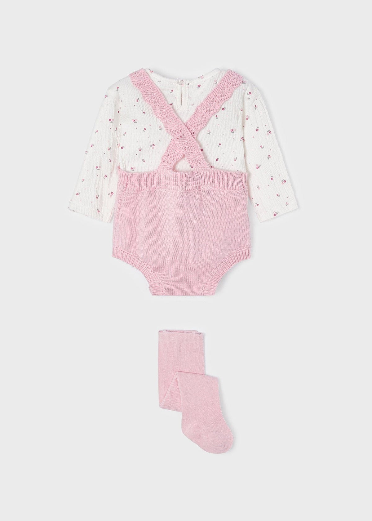 MAY - Mayoral Usa Inc Mayoral Knit Overalls & Tight Set - Little Miss Muffin Children & Home